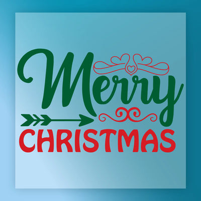 Merry Christmas Festive Design - Ready to Press - InkMerge DTF Transfer