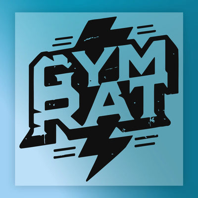 Gym Rat Empowerment Design - Ready to Press - InkMerge DTF Transfer