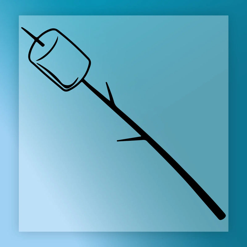 Marshmallow on a Stick Design - Ready to Press - InkMerge DTF Transfer