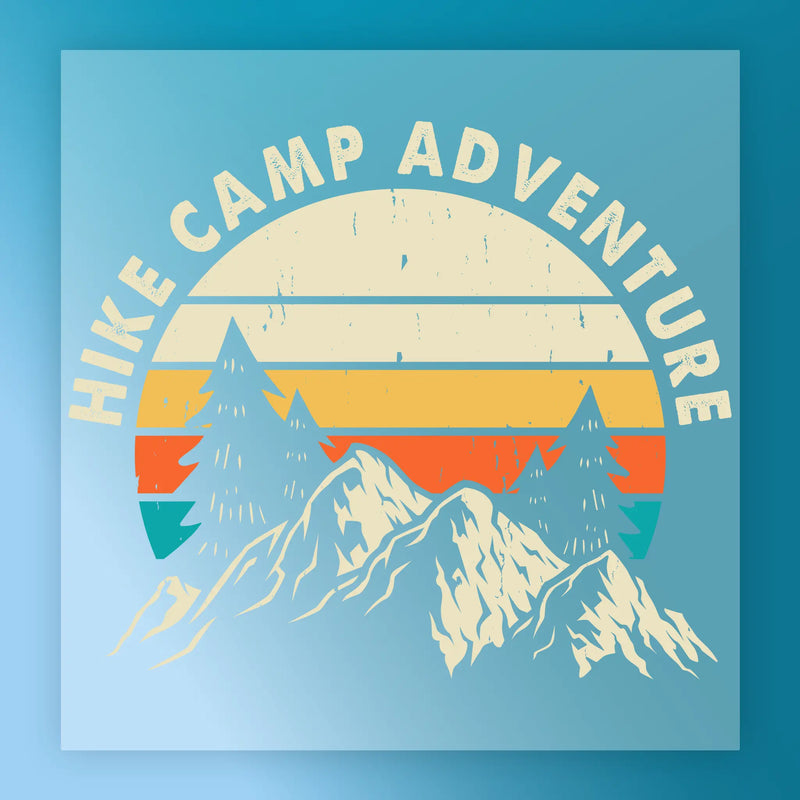 Good Vibes Only Retro Sunset Palm Trees - Ready to Press - InkMerge DTF Transfer