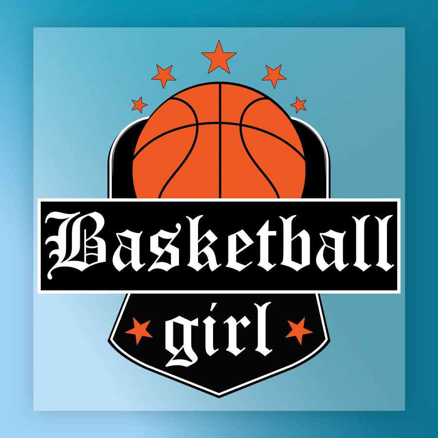 Basketball Girl Empowerment Design DTF Transfer - InkMerge Heat Press Design