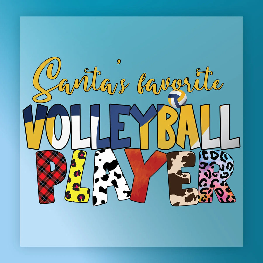 Santa's favorite volleyball player