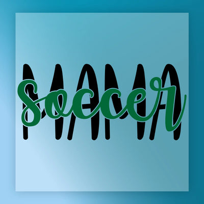 Soccer MAMA Hand-Lettered Design - Ready to Press - InkMerge DTF Transfer