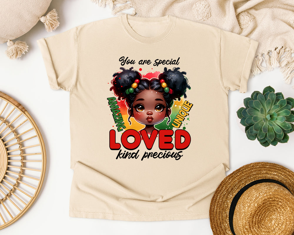 You Are Special Amazing Loved graphic tee in Ivory Comfort Colors 1717