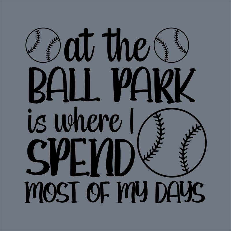 At the Ball Park DTF Transfer – Ready to Press