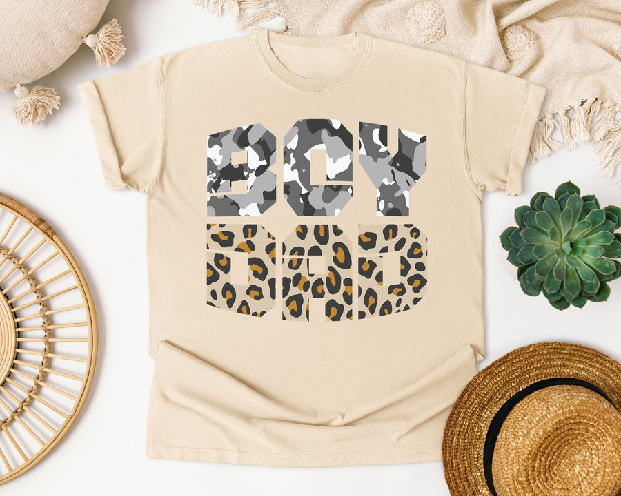Boy Dad graphic tee in Ivory