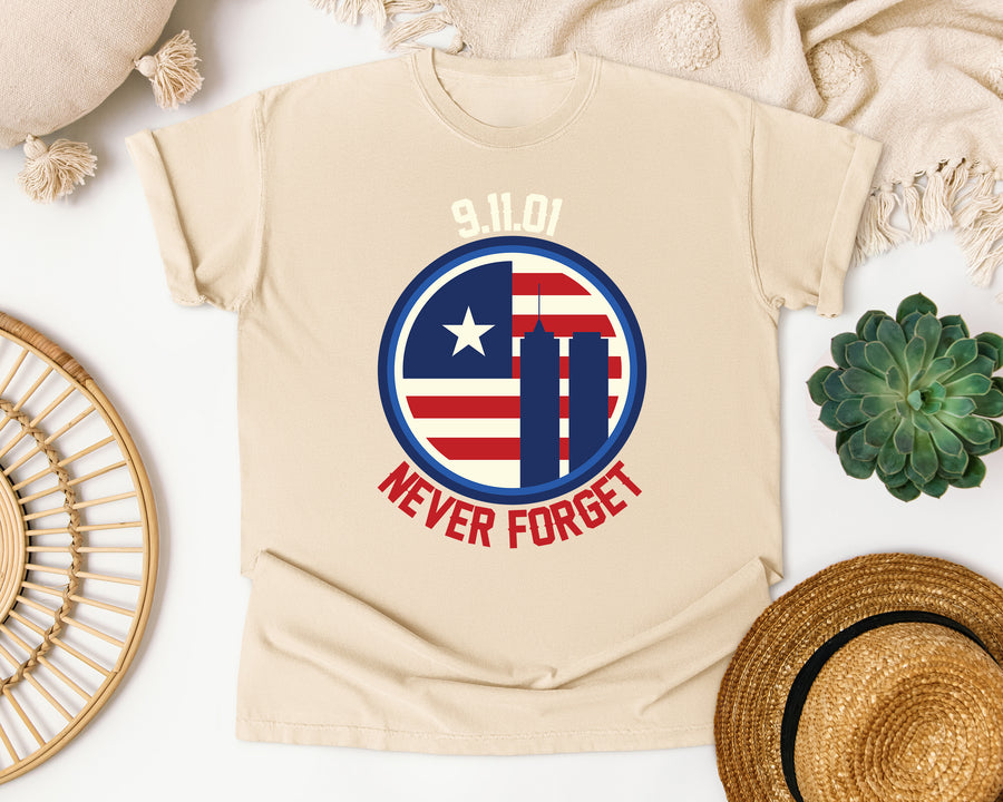 Never Forget White 6 graphic tee in Ivory