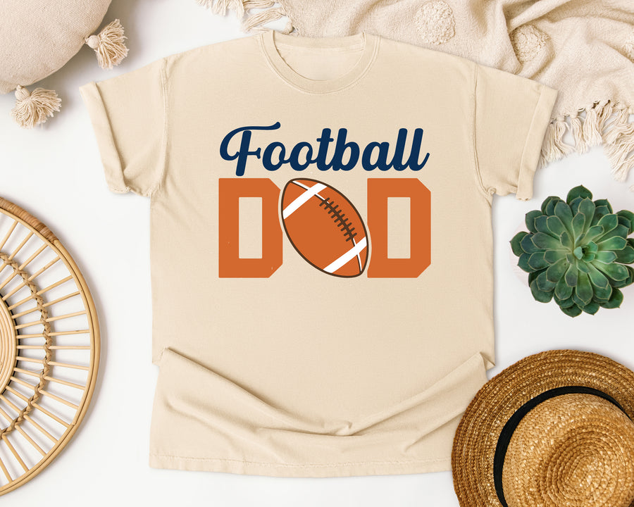 Football Dad Bold graphic tee in Ivory