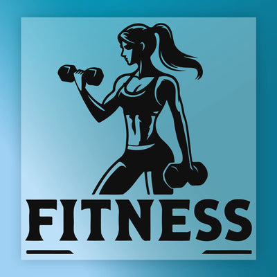 Fitness Motivation Strong Woman Design - Ready to Press - InkMerge DTF Transfer