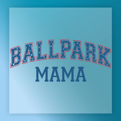 Ballpark Mama Design - Ready to Press - InkMerge DTF Transfer