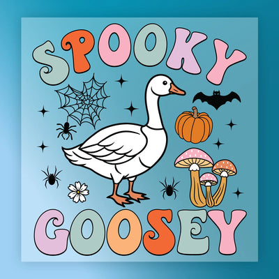 Spooky Goosey Halloween Design - Ready to Press - InkMerge DTF Transfer