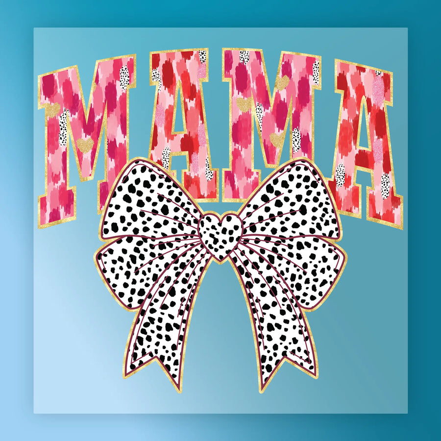 Mama Bold Watercolor Design DTF Transfer - InkMerge Heat Press Design