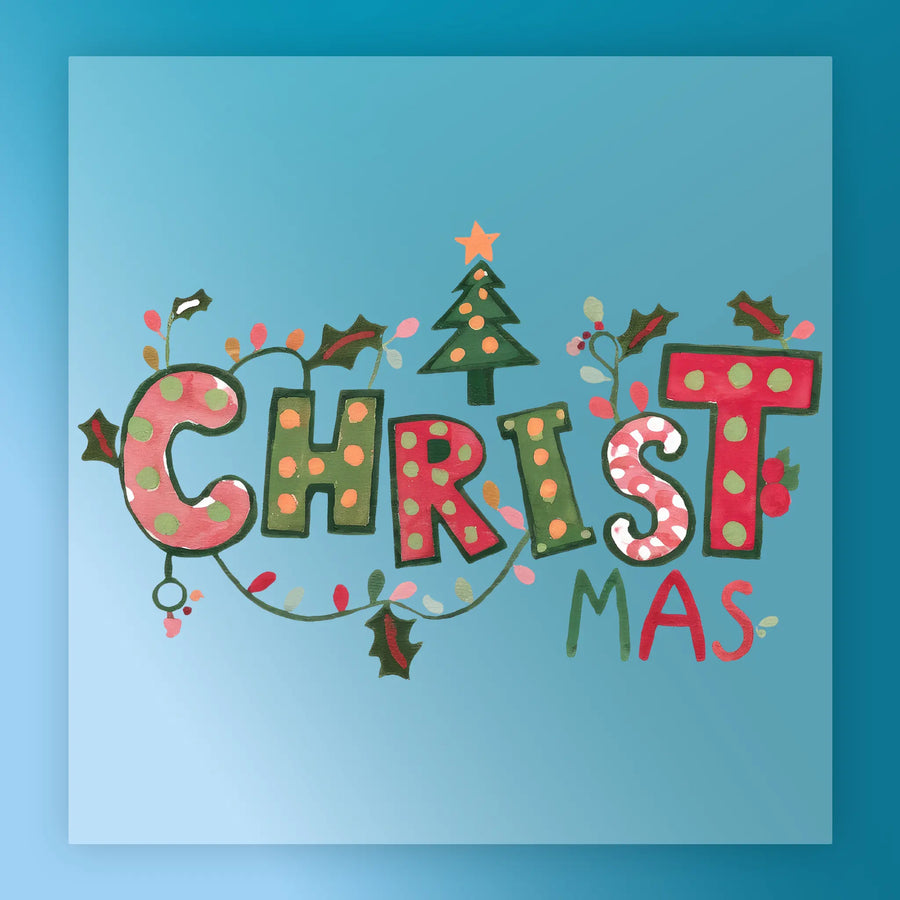 Christmas Celebration Design DTF Transfer - InkMerge Heat Press Design