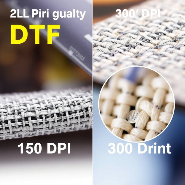 Best Resolution for DTF Transfers: DPI Requirements