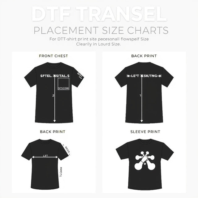 How to Size DTF Designs for Different Garment Sizes