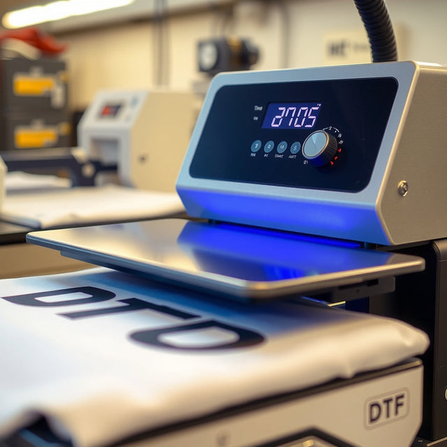 Perfect Heat Press Settings for DTF Transfers: Temperature, Time, and Pressure Guide