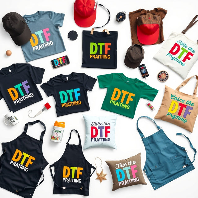 10 Profitable Custom Products You Can Make With DTF Transfers