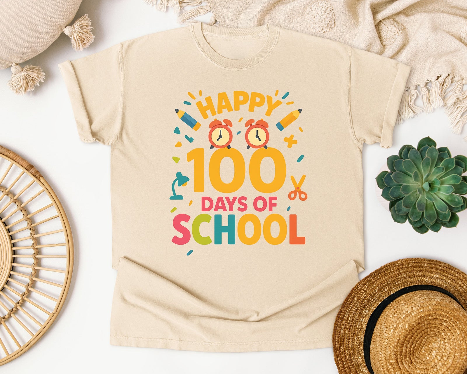 100 Days of School Shirts artwork collection