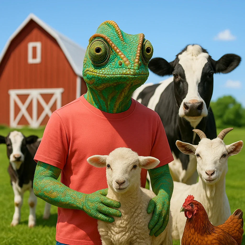 Farm Animals custom apparel