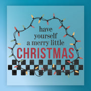 Merry Little Christmas Lights Design DTF Transfer - InkMerge Heat Press Design
