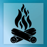 Campfire Adventure Design DTF Transfer - InkMerge Heat Press Design