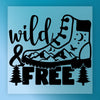 Wild & Free Nature Adventure - Ready to Press - InkMerge DTF Transfer