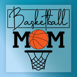 Basketball MOM Pride Design DTF Transfer - InkMerge Heat Press Design