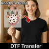 Groovy And Bright Disco Christmas Design - Ready to Press - InkMerge DTF Transfer