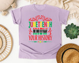 Orchid Comfort Colors t-shirt