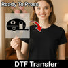 Camper Trailer Heart Adventure - Ready to Press - InkMerge DTF Transfer
