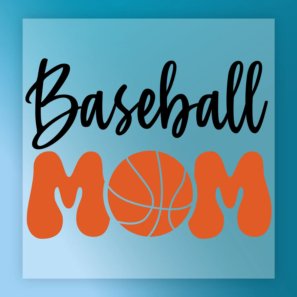 Baseball MOM Graphic