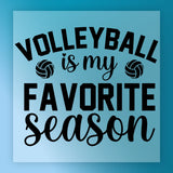 Volleyball is my favorite season