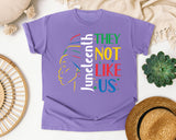 Violet Comfort Colors t-shirt