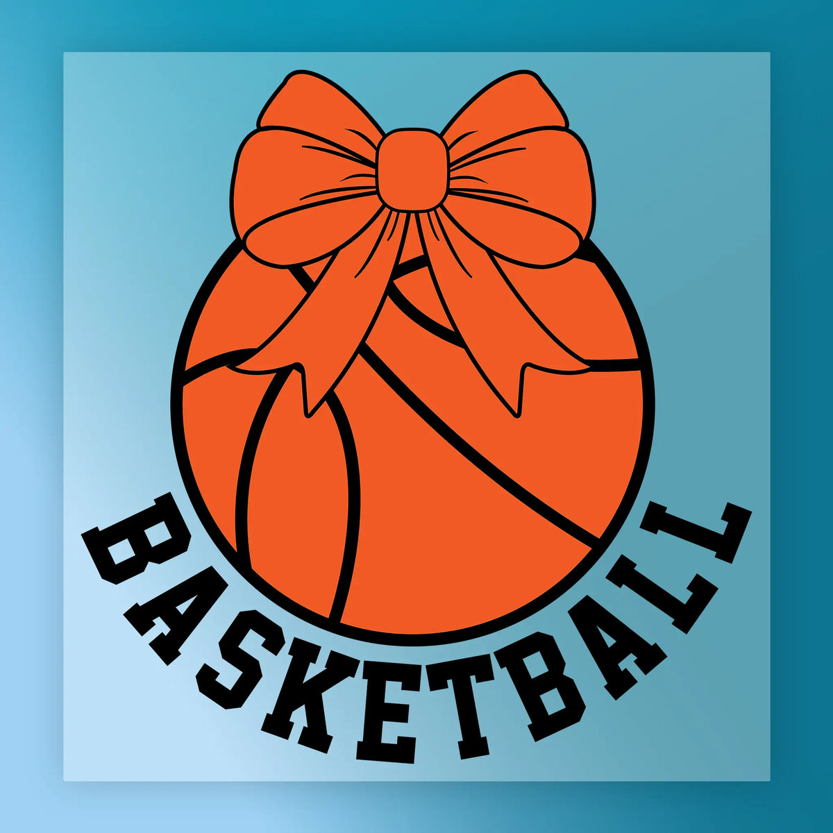Festive Basketball Gift Design