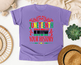 Violet Comfort Colors t-shirt