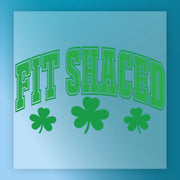Fit Shaced Shamrock Design DTF Transfer - InkMerge Heat Press Design