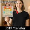 Eat Sleep Camp Adventure - Ready to Press - InkMerge DTF Transfer