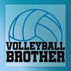 Volleyball Brother Pride Design - Ready to Press - InkMerge DTF Transfer