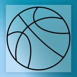 Basketball Silhouette Design DTF Transfer - InkMerge Heat Press Design