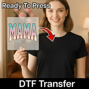 MAMA Nostalgic Retro Design DTF Transfer - InkMerge Heat Press Design