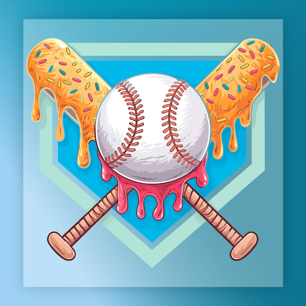 Baseball and Donuts Design