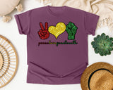 Berry Comfort Colors t-shirt