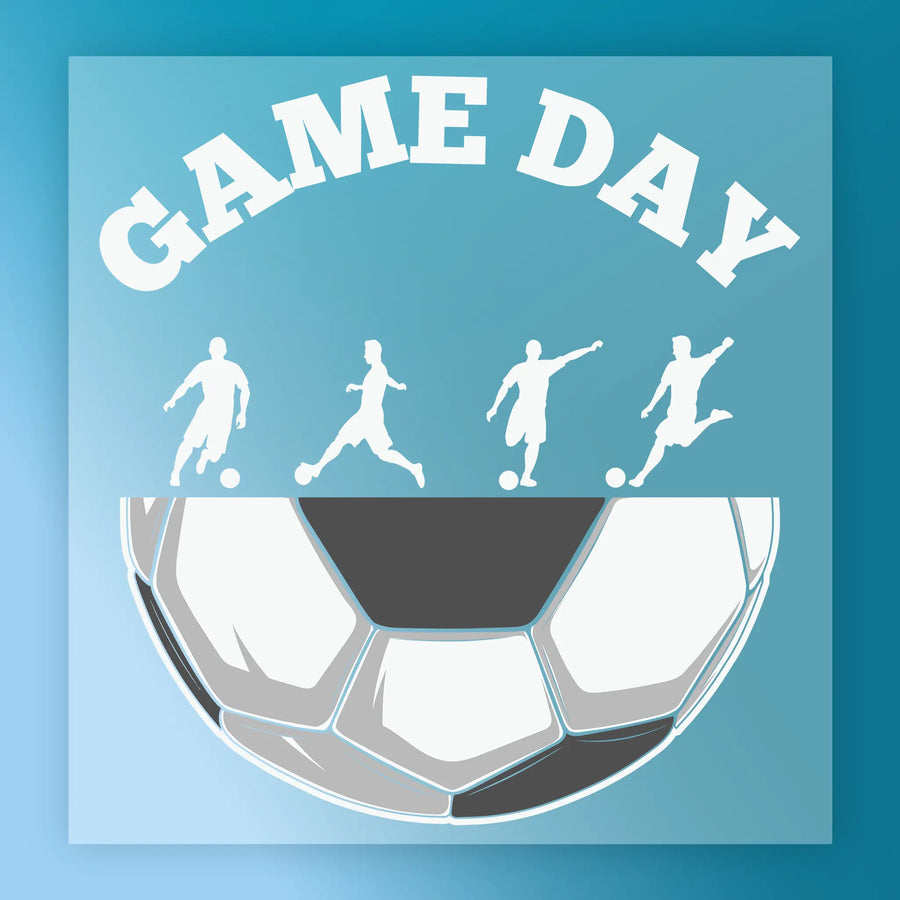Game Day Soccer DTF Transfer - InkMerge Heat Press Design
