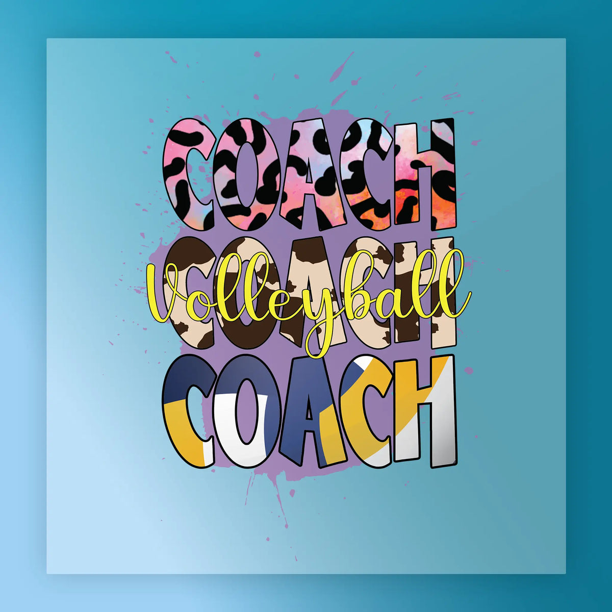 Coach Volleyball Pride Design