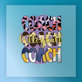 Coach Volleyball Pride Design DTF Transfer - InkMerge Heat Press Design