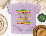 Orchid Comfort Colors t-shirt