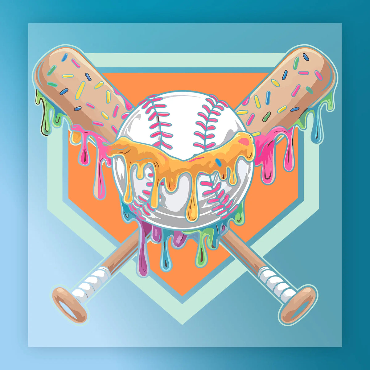Baseball Ice Cream Dream