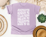 Orchid Comfort Colors t-shirt