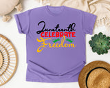 Violet Comfort Colors t-shirt
