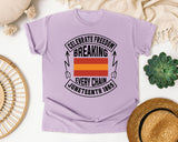 Orchid Comfort Colors t-shirt